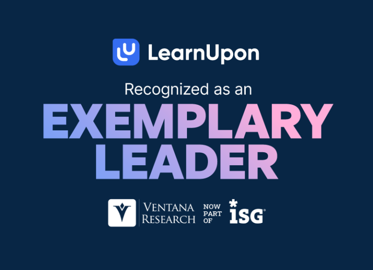 LearnUpon Recognized as an Exemplary Leader