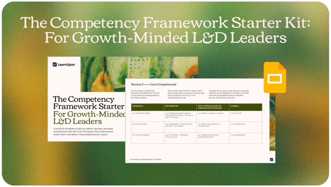 Competency Development Guide Template Templates & Tools Archives - LearnUpon